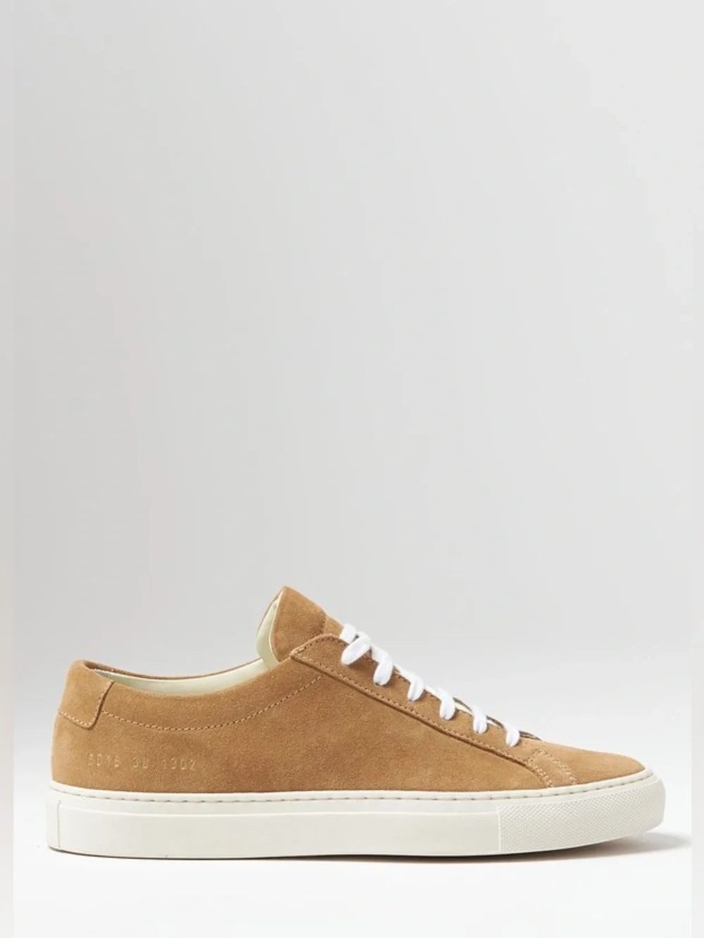 Woman by Common Projects Original Achilles Low Suede tan Sneakers shoes size 38